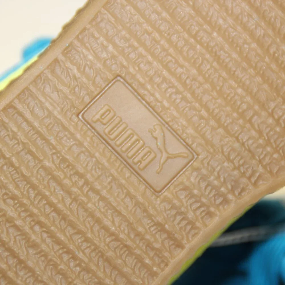 Puma Creeper Phatty Rihanna Fenty Speed Blue Women's size 8.5 Athleisure NEW - Picture 8 of 9